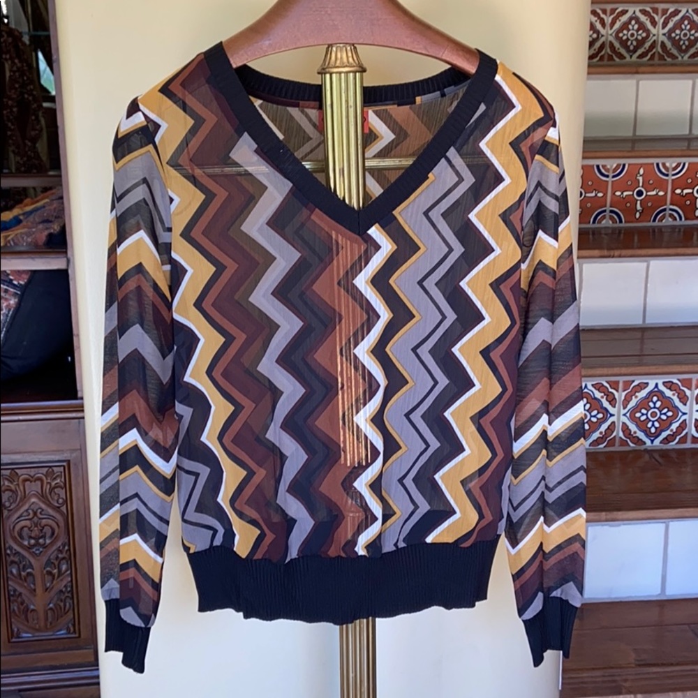 Sheer blouse